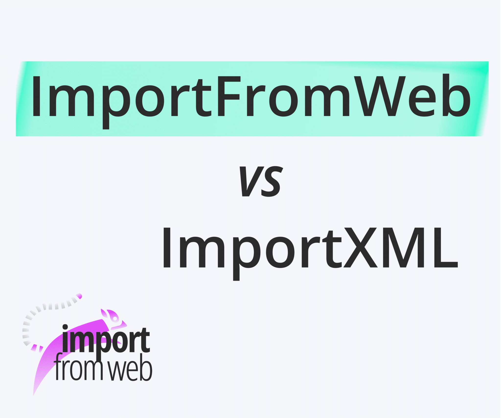 A user-friendly alternative to IMPORTXML